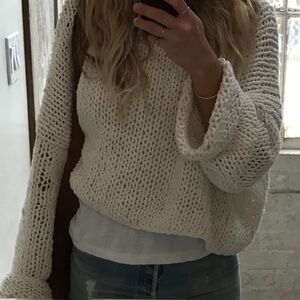 LAUREN MANOOGIAN RARE

hand-loomed cropped knit made in Peru